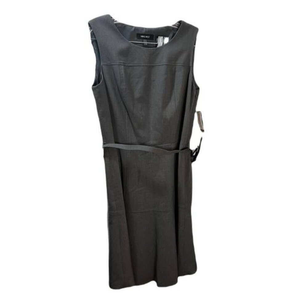 Nine West Sleeveless‎ Mid-Length Shift Dress Size 8 NEW